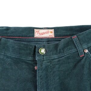 Marco Pescarolo Nerano M17 Mens 54 IT US Green Cashmere Corduroy Pants Italy